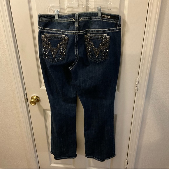 Y2K Vigoss Women's Blue Jeans - Picture 2 of 11